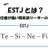 【MBTI】ESTJとは？責任感が強い現実派リーダーの特徴